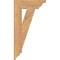 Ekena Millwork Traditional Traditional Smooth Bracket, Western Red Cedar, 3 1/2"W x 14"D x 26"H BKT04X14X26TRA01SWR - alternate 2
